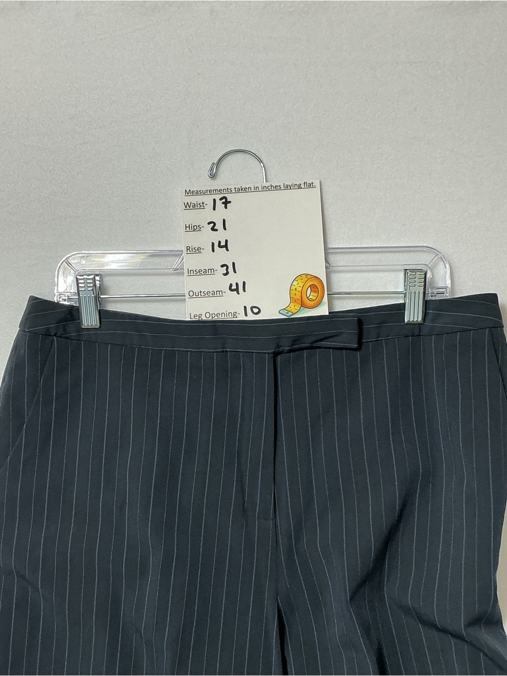 🔥 CLASSIC BUSINESS CHIC! east5th Pinstripe Dress Pants Trousers 🔥 - Picture 4 of 4